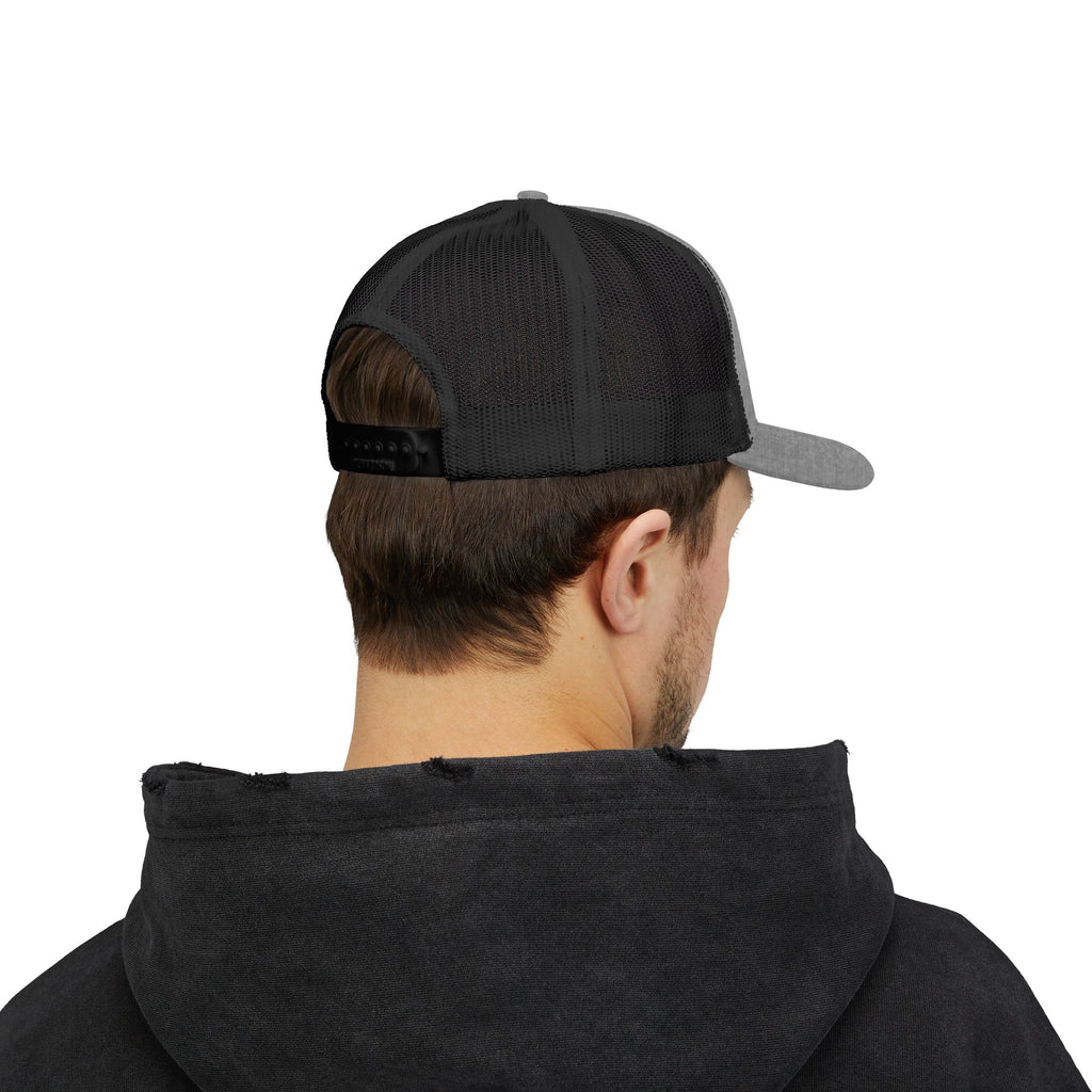 Mudder Trucker Embroidered Snapback Cap