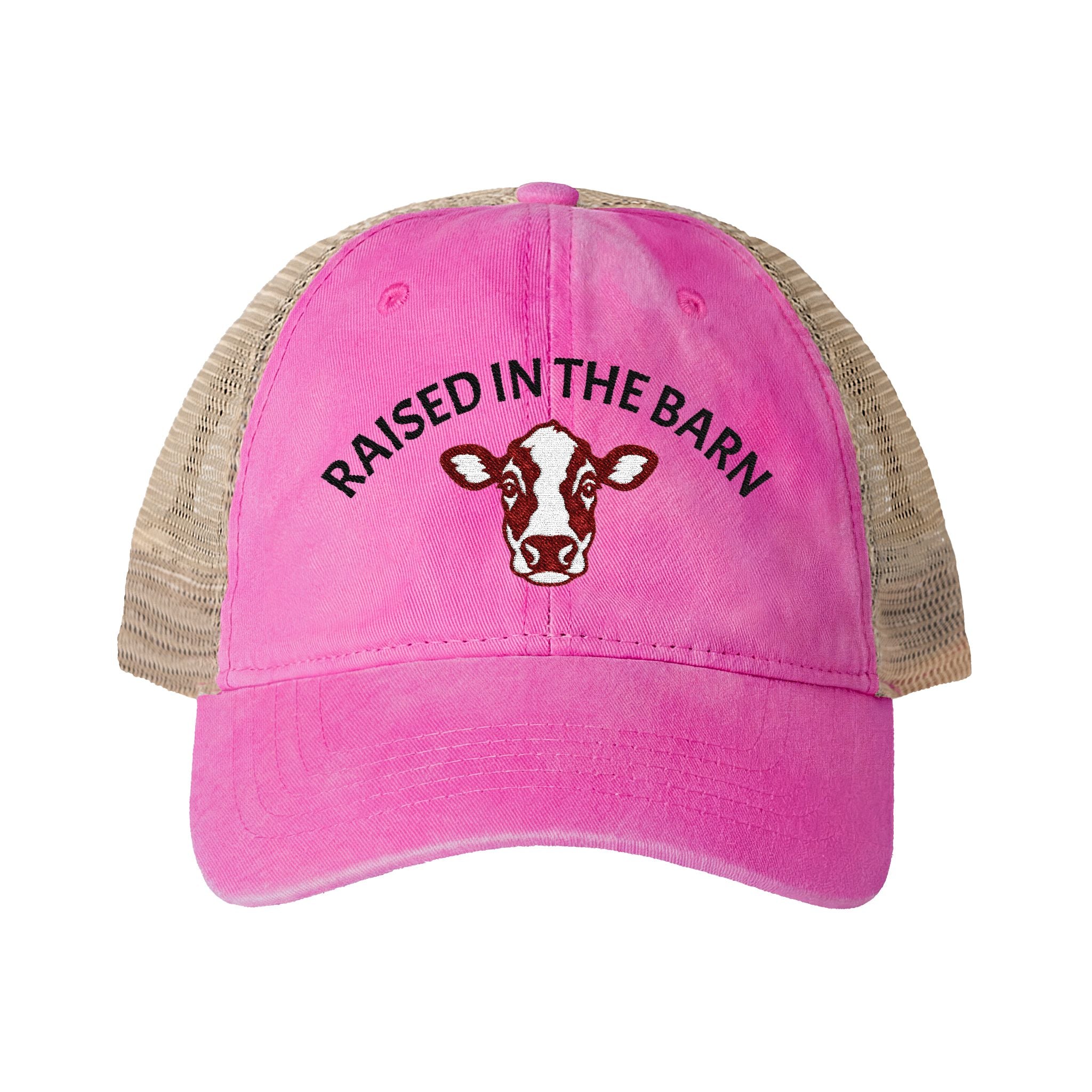 Raised In The Barn Women’s Ponytail Trucker Hat