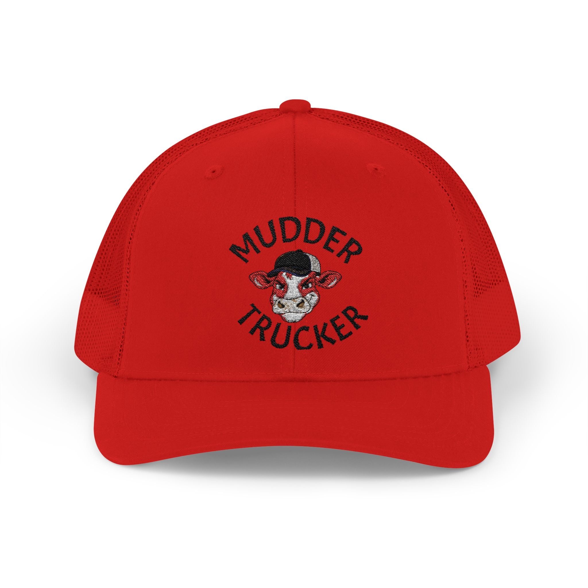 Mudder Trucker Embroidered Snapback Cap