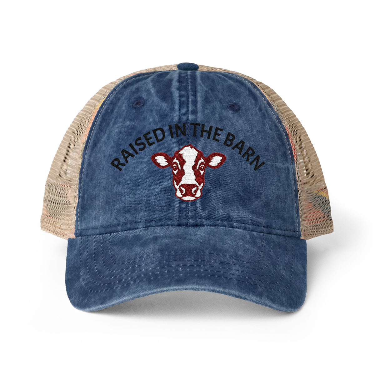Raised In The Barn Women’s Ponytail Trucker Hat