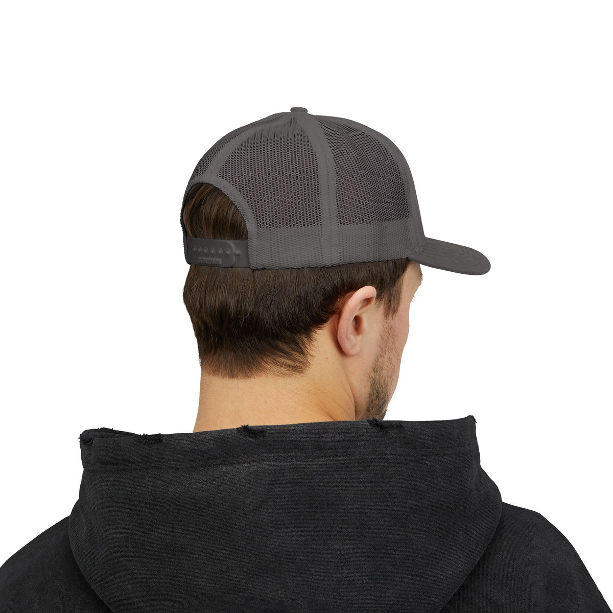 Mudder Trucker Embroidered Snapback Cap