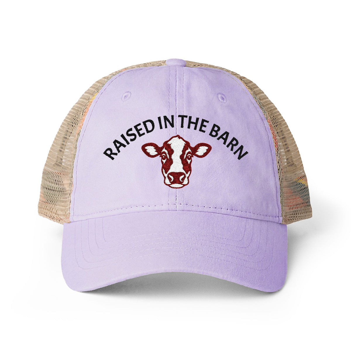 Raised In The Barn Women’s Ponytail Trucker Hat