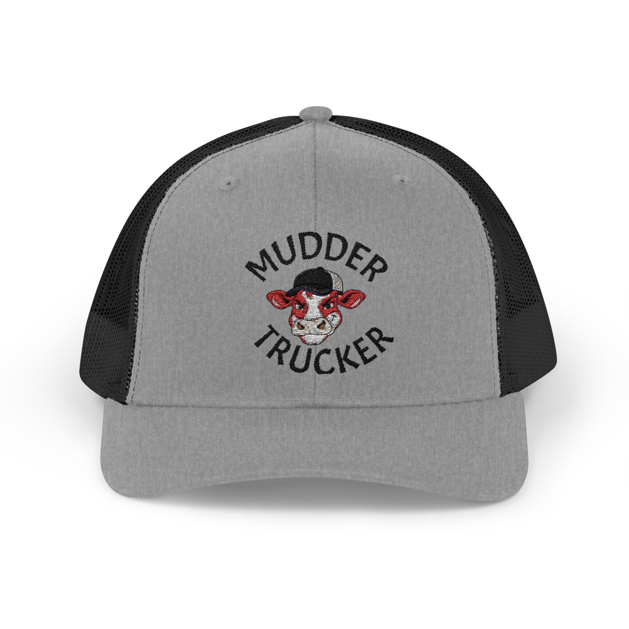 Mudder Trucker Embroidered Snapback Cap