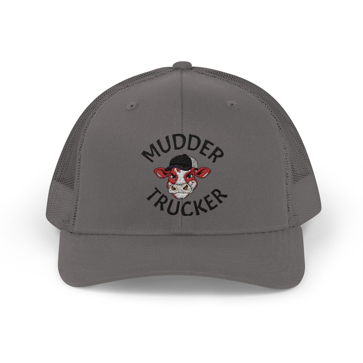 Mudder Trucker Embroidered Snapback Cap