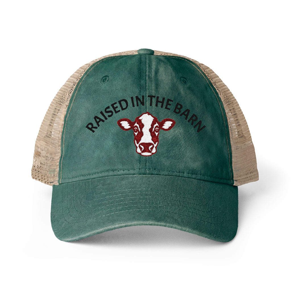 Raised In The Barn Women’s Ponytail Trucker Hat