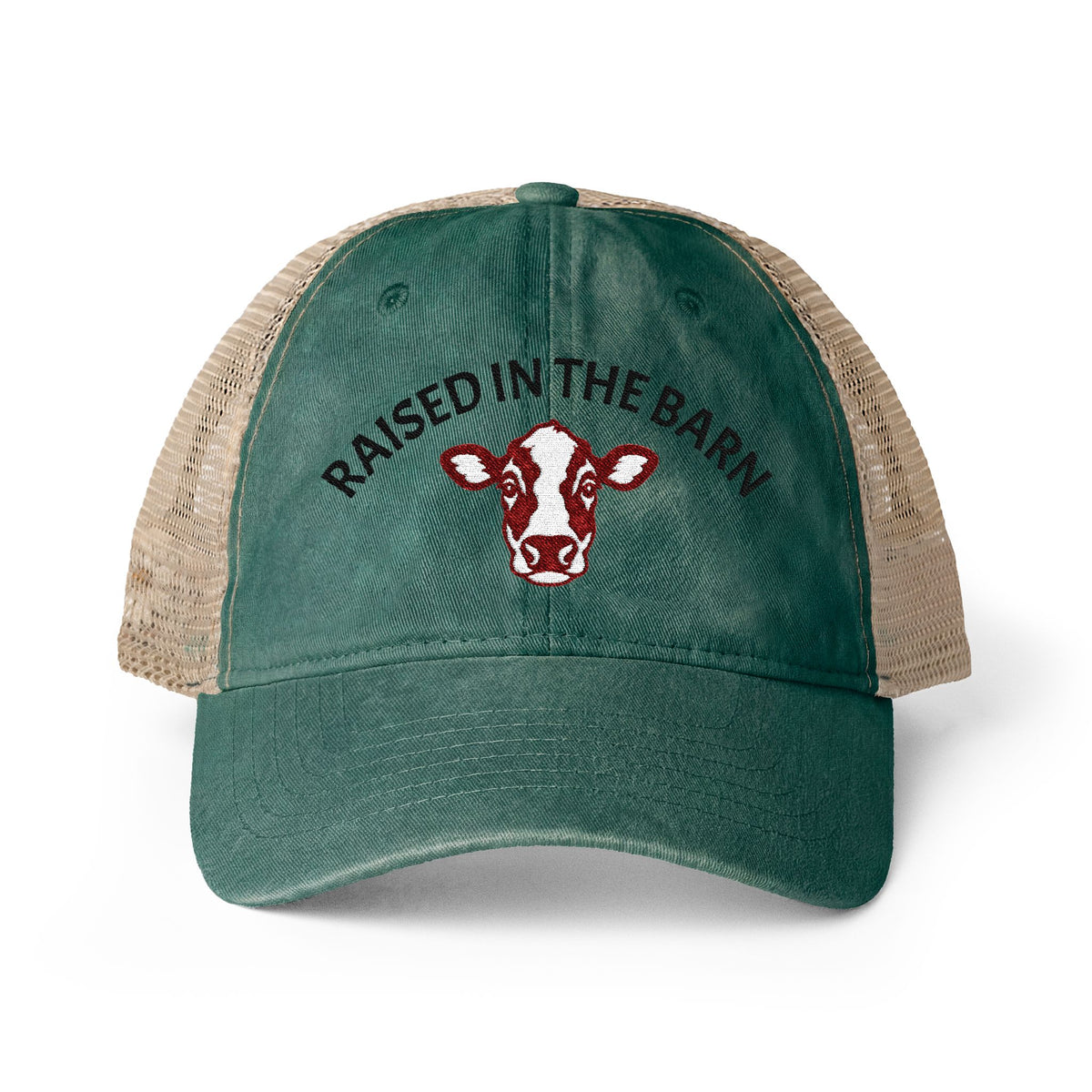 Raised In The Barn Women’s Ponytail Trucker Hat