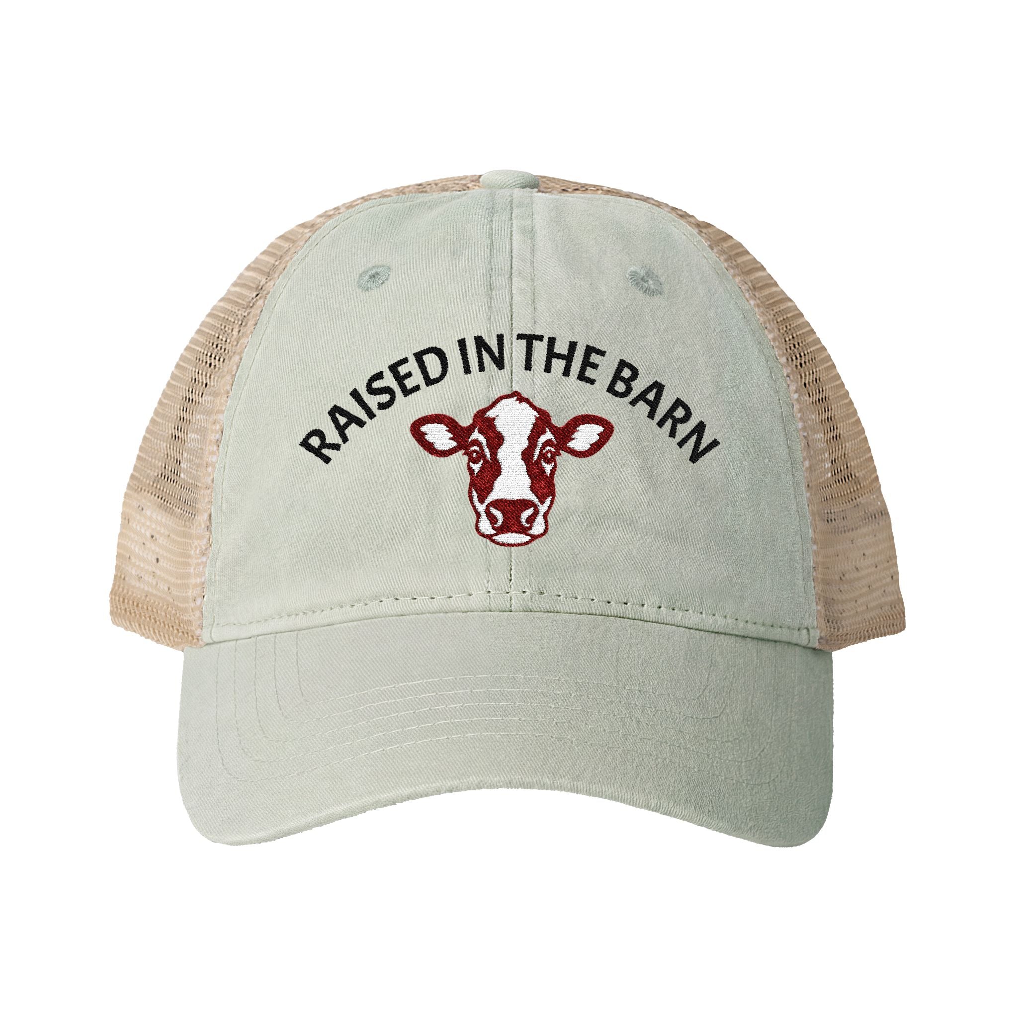 Raised In The Barn Women’s Ponytail Trucker Hat
