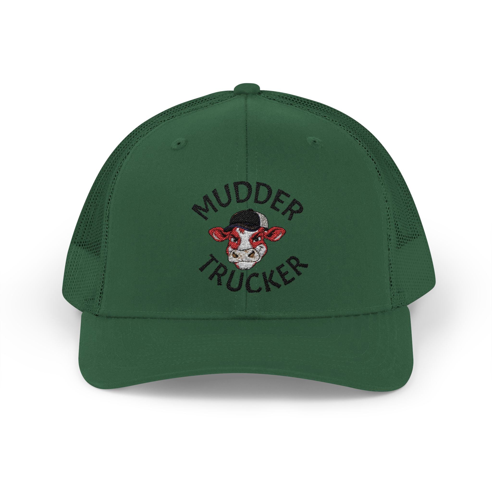 Mudder Trucker Embroidered Snapback Cap
