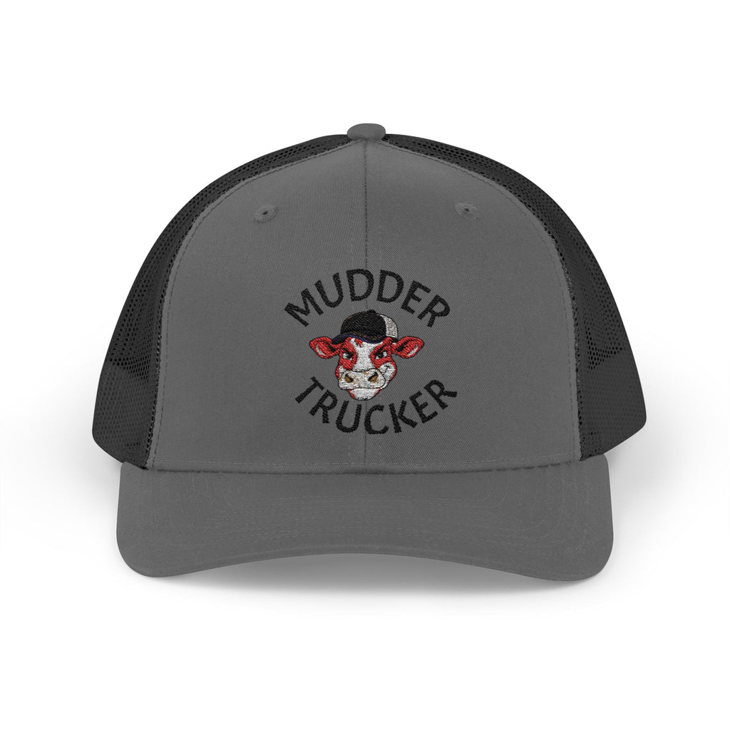 Mudder Trucker Embroidered Snapback Cap