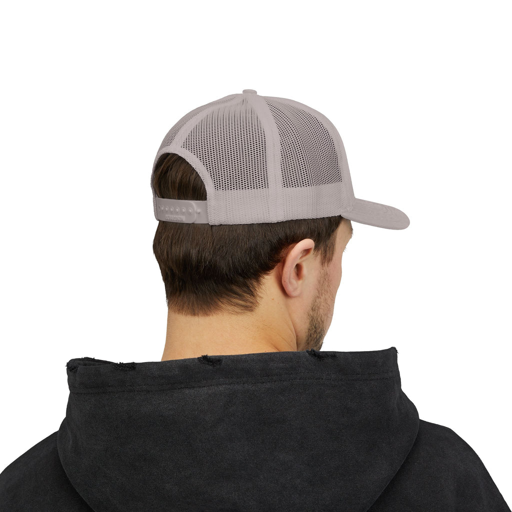 Mudder Trucker Embroidered Snapback Cap