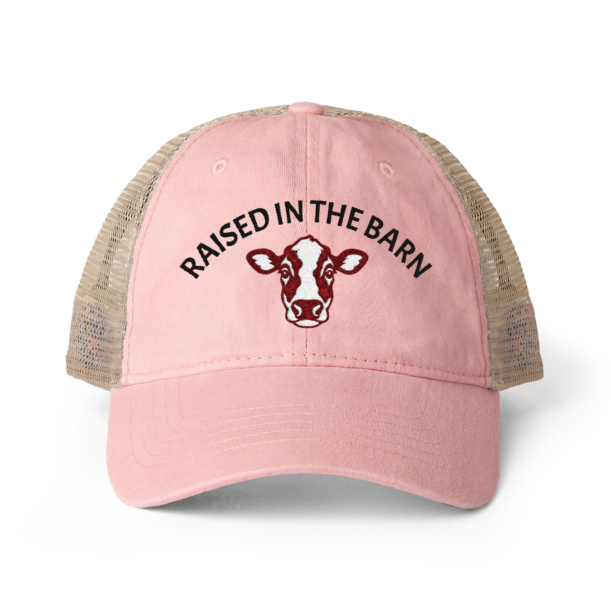 Raised In The Barn Women’s Ponytail Trucker Hat