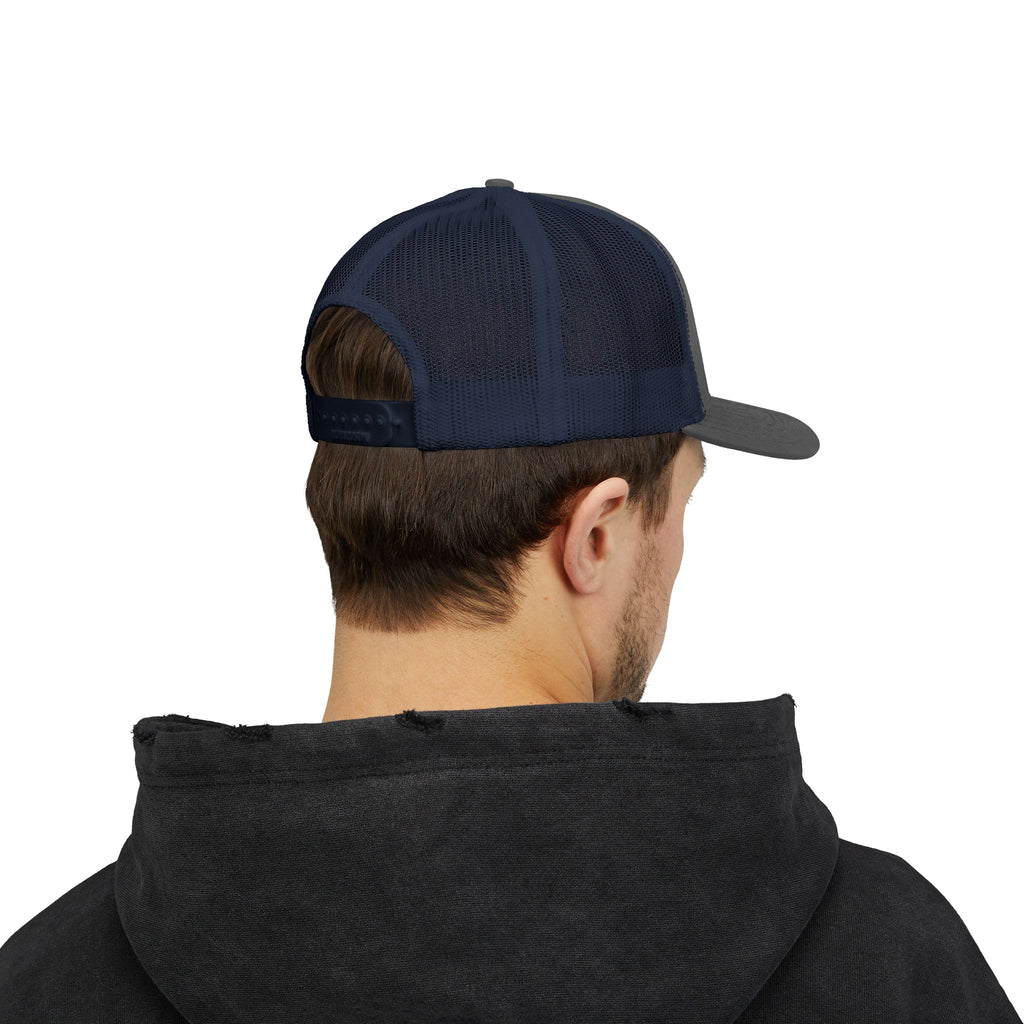 Mudder Trucker Embroidered Snapback Cap